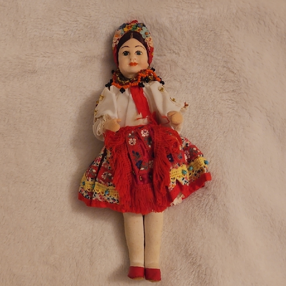 Colorful Traditional Doll collectable